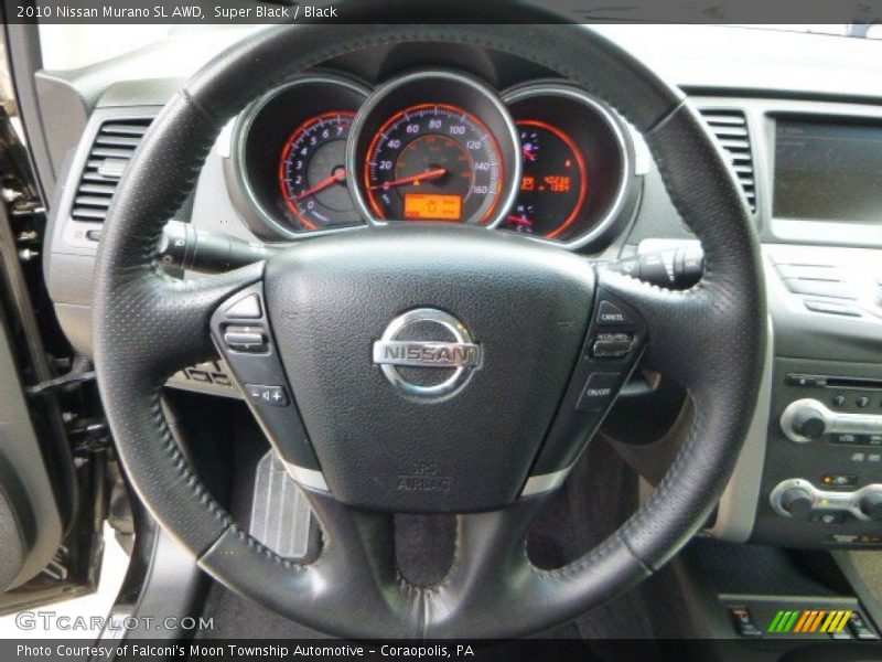 Super Black / Black 2010 Nissan Murano SL AWD