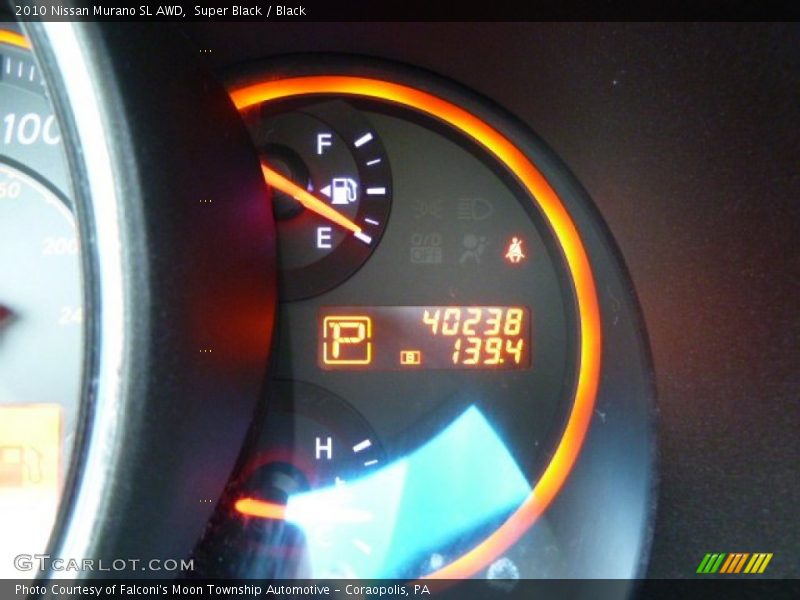Super Black / Black 2010 Nissan Murano SL AWD