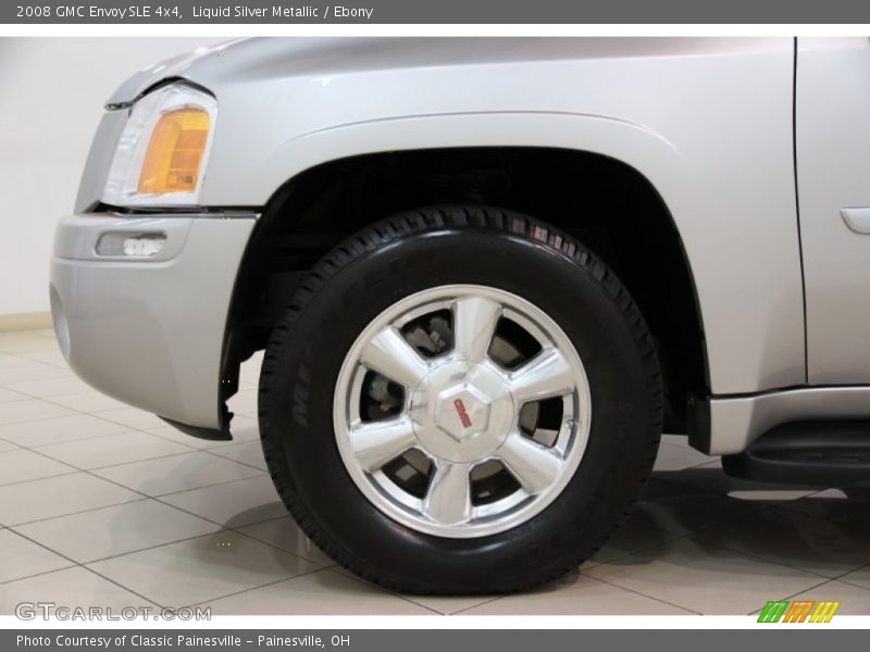 Liquid Silver Metallic / Ebony 2008 GMC Envoy SLE 4x4