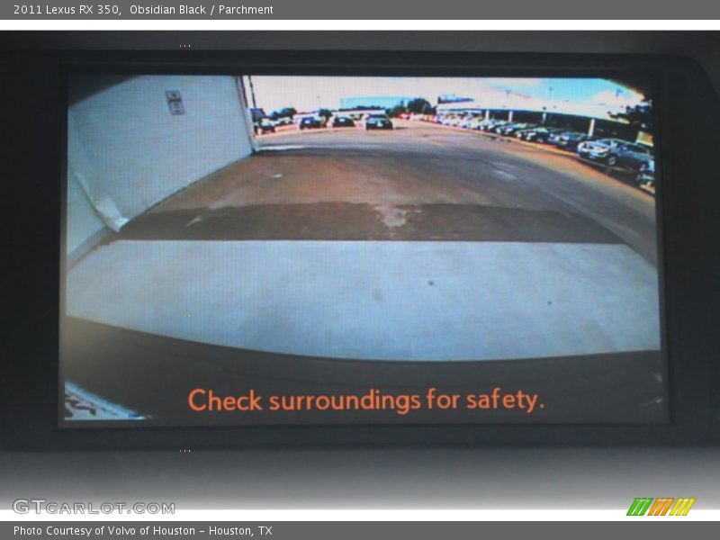 Obsidian Black / Parchment 2011 Lexus RX 350