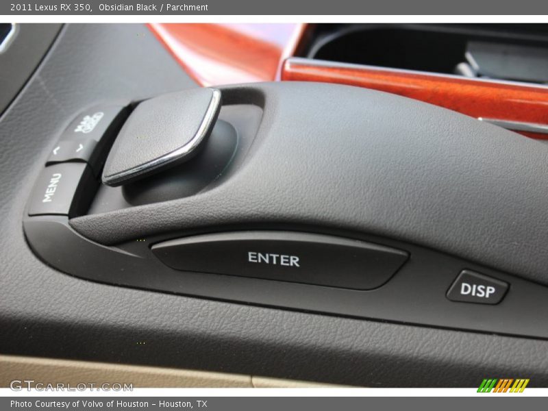 Obsidian Black / Parchment 2011 Lexus RX 350