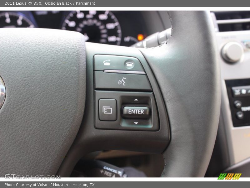 Obsidian Black / Parchment 2011 Lexus RX 350