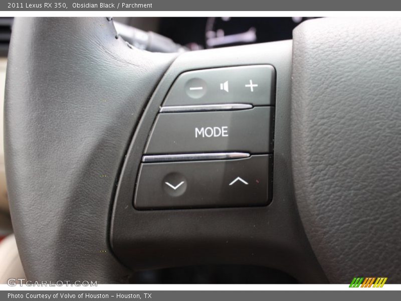 Obsidian Black / Parchment 2011 Lexus RX 350