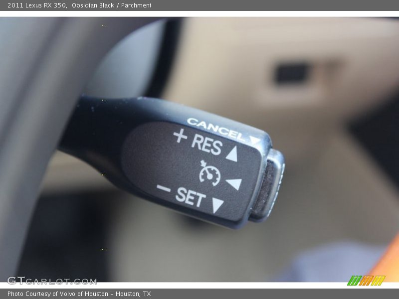 Obsidian Black / Parchment 2011 Lexus RX 350