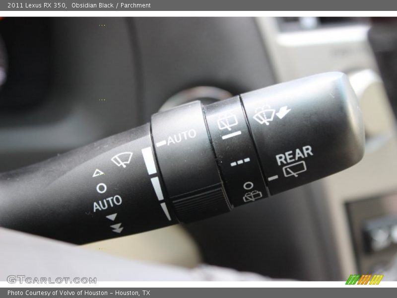 Obsidian Black / Parchment 2011 Lexus RX 350