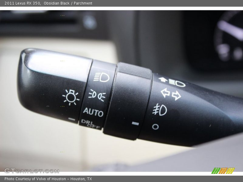 Obsidian Black / Parchment 2011 Lexus RX 350