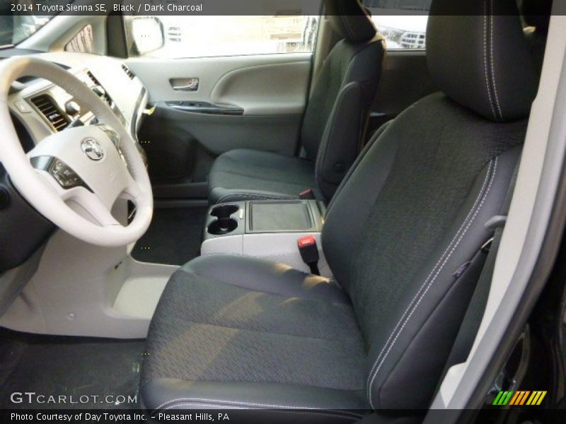 Black / Dark Charcoal 2014 Toyota Sienna SE