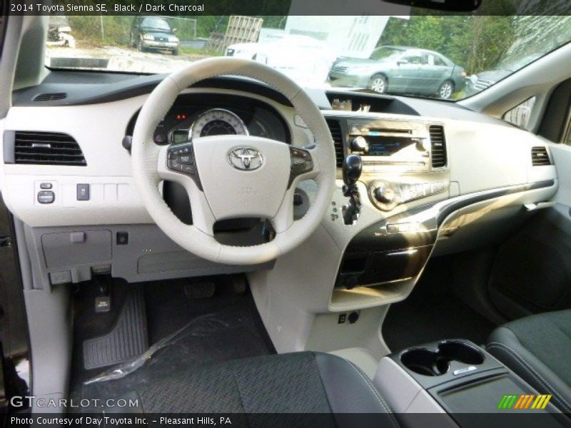 Black / Dark Charcoal 2014 Toyota Sienna SE
