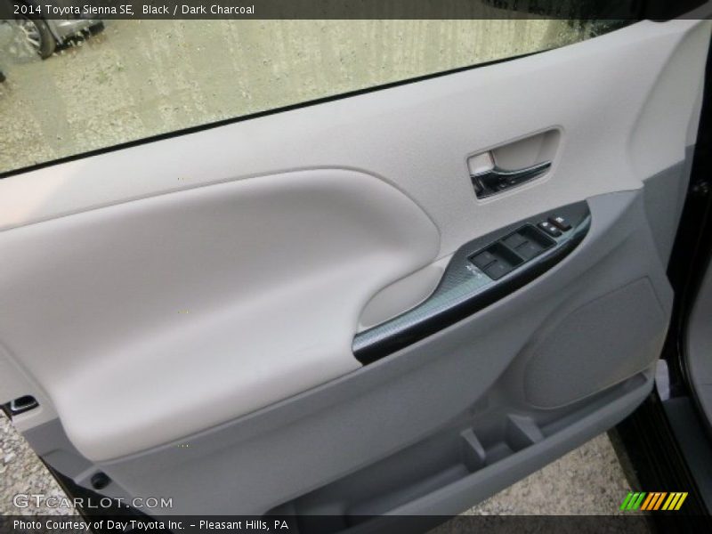 Black / Dark Charcoal 2014 Toyota Sienna SE