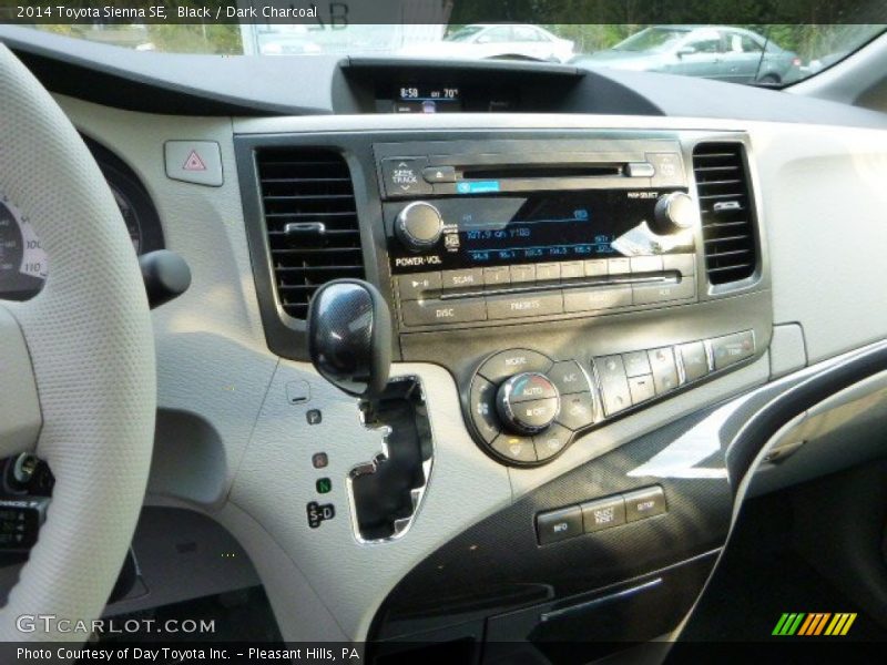 Black / Dark Charcoal 2014 Toyota Sienna SE