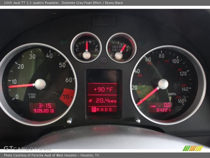  2005 TT 3.2 quattro Roadster 3.2 quattro Roadster Gauges