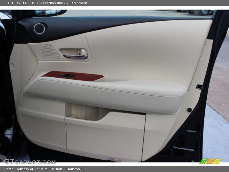 Obsidian Black / Parchment 2011 Lexus RX 350