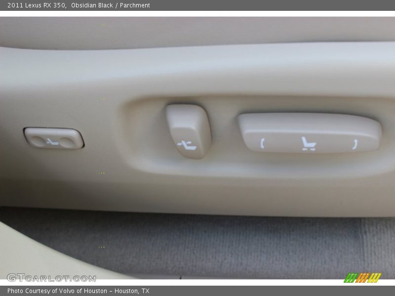 Obsidian Black / Parchment 2011 Lexus RX 350