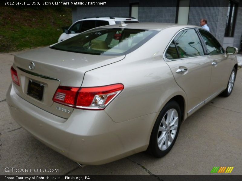 Satin Cashmere Metallic / Parchment 2012 Lexus ES 350