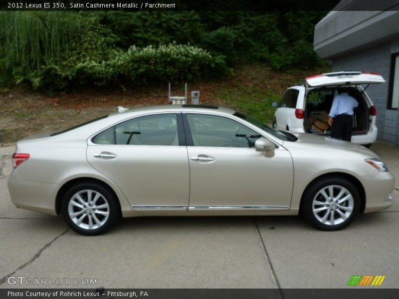 Satin Cashmere Metallic / Parchment 2012 Lexus ES 350