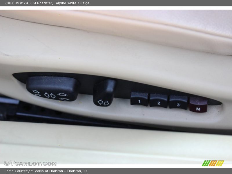 Alpine White / Beige 2004 BMW Z4 2.5i Roadster