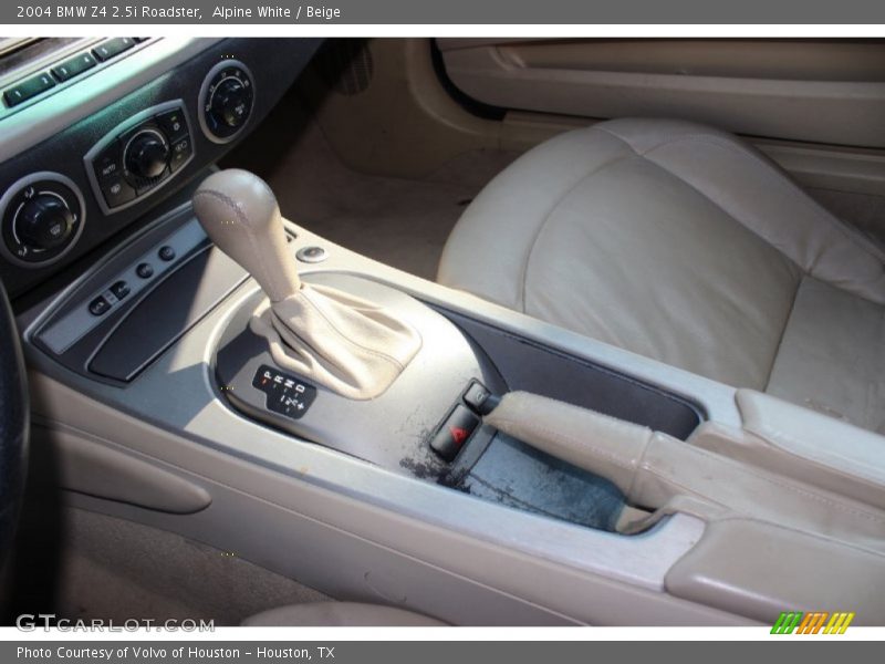 Alpine White / Beige 2004 BMW Z4 2.5i Roadster