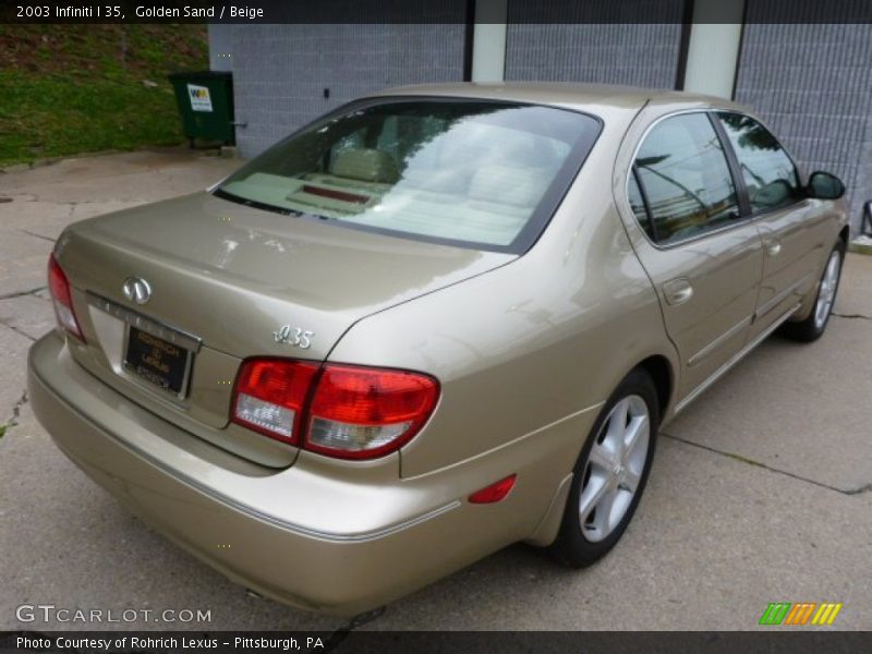 Golden Sand / Beige 2003 Infiniti I 35