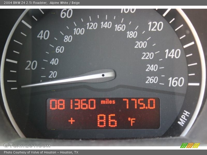 Alpine White / Beige 2004 BMW Z4 2.5i Roadster