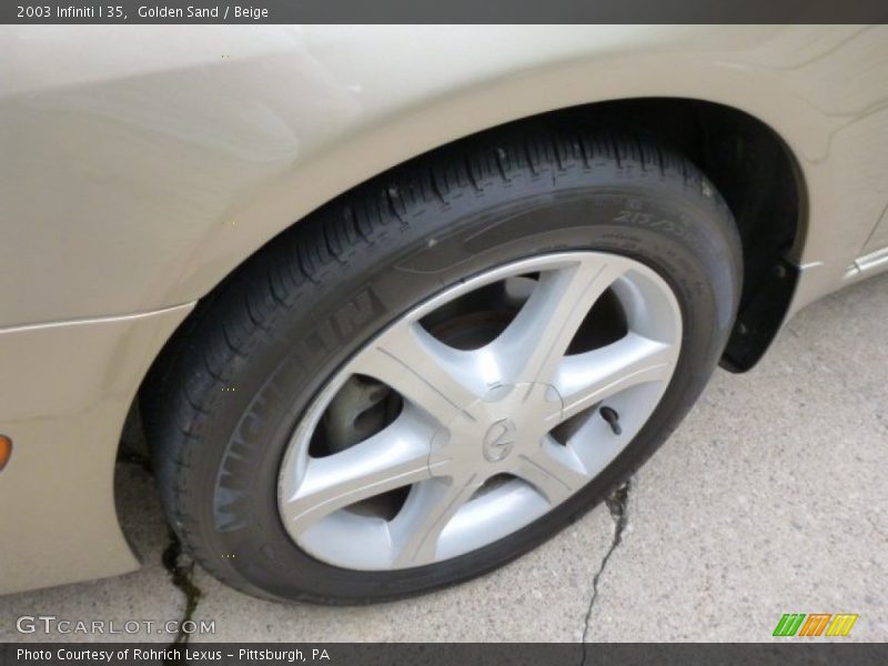 Golden Sand / Beige 2003 Infiniti I 35