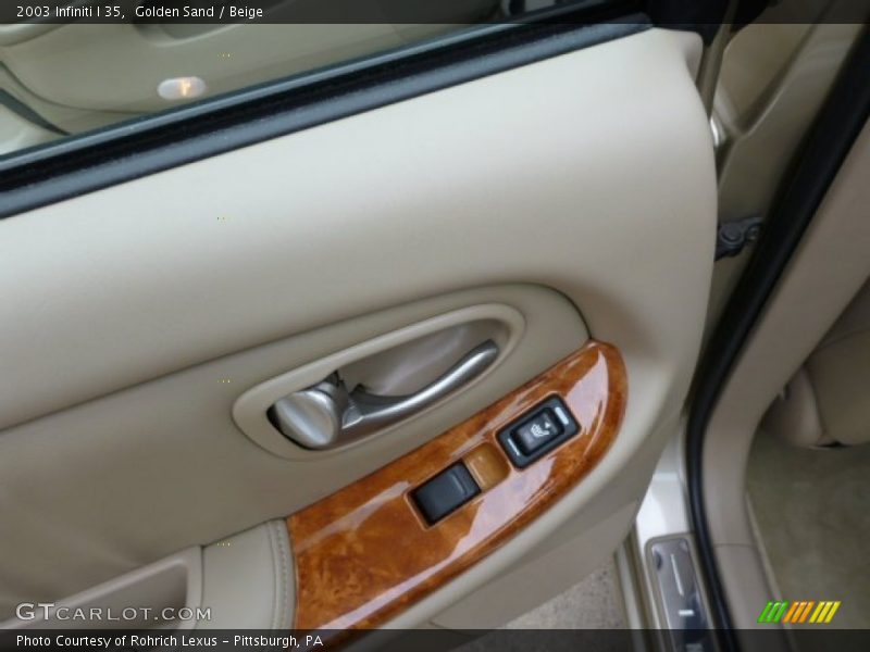 Golden Sand / Beige 2003 Infiniti I 35