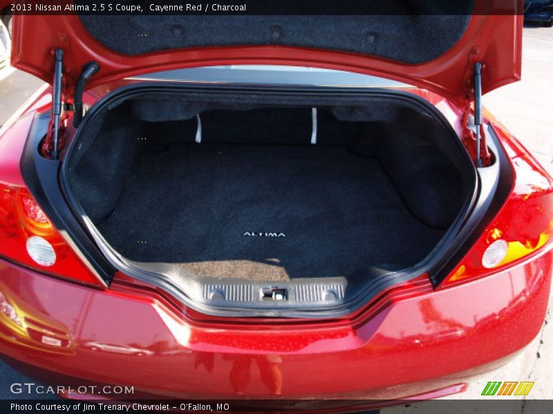 Cayenne Red / Charcoal 2013 Nissan Altima 2.5 S Coupe