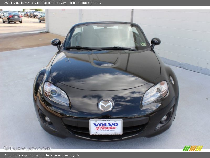 Brilliant Black / Black 2011 Mazda MX-5 Miata Sport Roadster