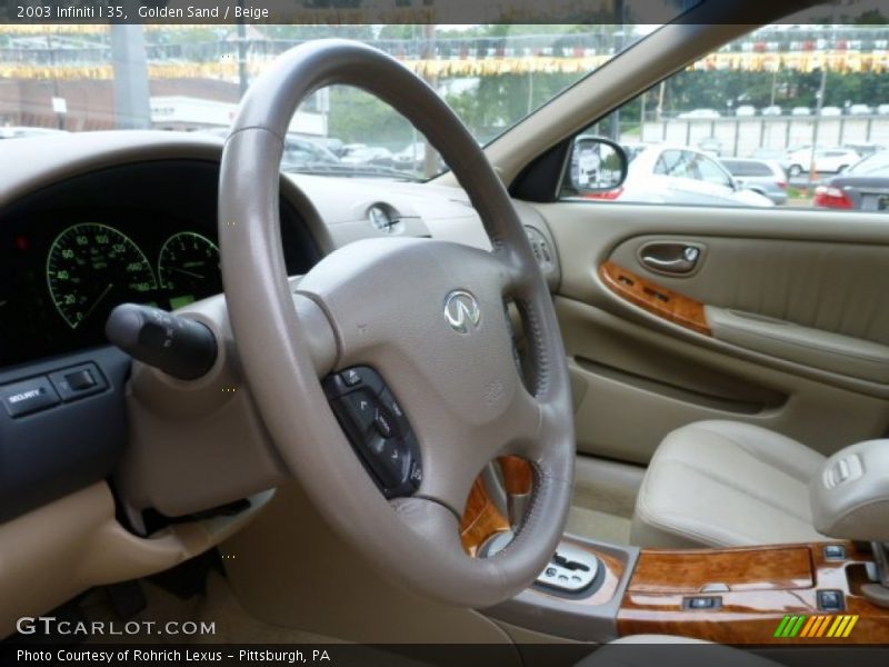Golden Sand / Beige 2003 Infiniti I 35