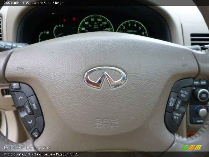 Golden Sand / Beige 2003 Infiniti I 35