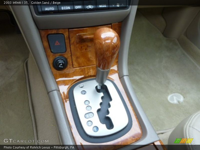 Golden Sand / Beige 2003 Infiniti I 35