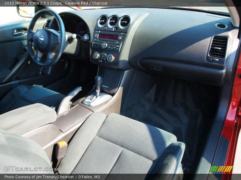 Cayenne Red / Charcoal 2013 Nissan Altima 2.5 S Coupe