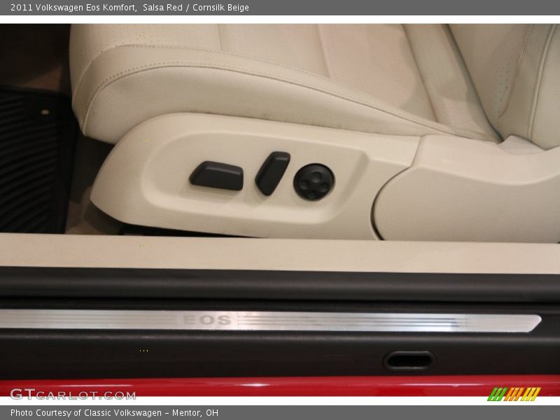 Salsa Red / Cornsilk Beige 2011 Volkswagen Eos Komfort