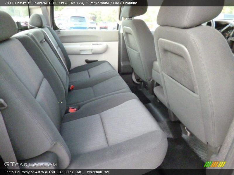 Rear Seat of 2011 Silverado 1500 Crew Cab 4x4