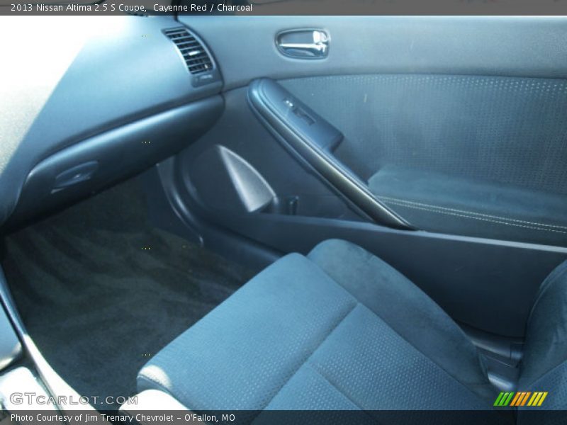 Cayenne Red / Charcoal 2013 Nissan Altima 2.5 S Coupe