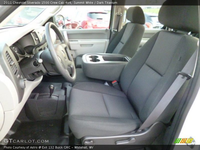 Front Seat of 2011 Silverado 1500 Crew Cab 4x4