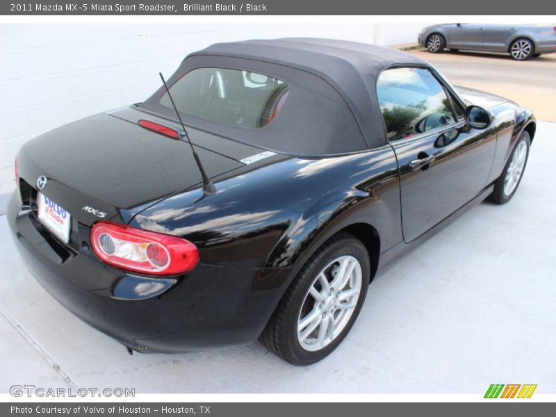 Brilliant Black / Black 2011 Mazda MX-5 Miata Sport Roadster