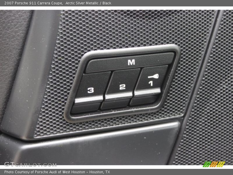 Arctic Silver Metallic / Black 2007 Porsche 911 Carrera Coupe