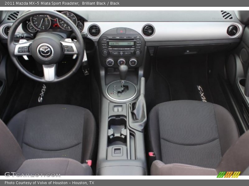  2011 MX-5 Miata Sport Roadster Black Interior