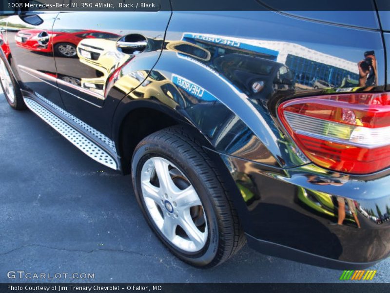 Black / Black 2008 Mercedes-Benz ML 350 4Matic