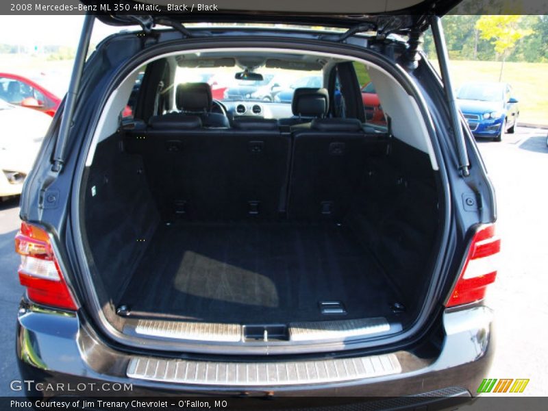 Black / Black 2008 Mercedes-Benz ML 350 4Matic