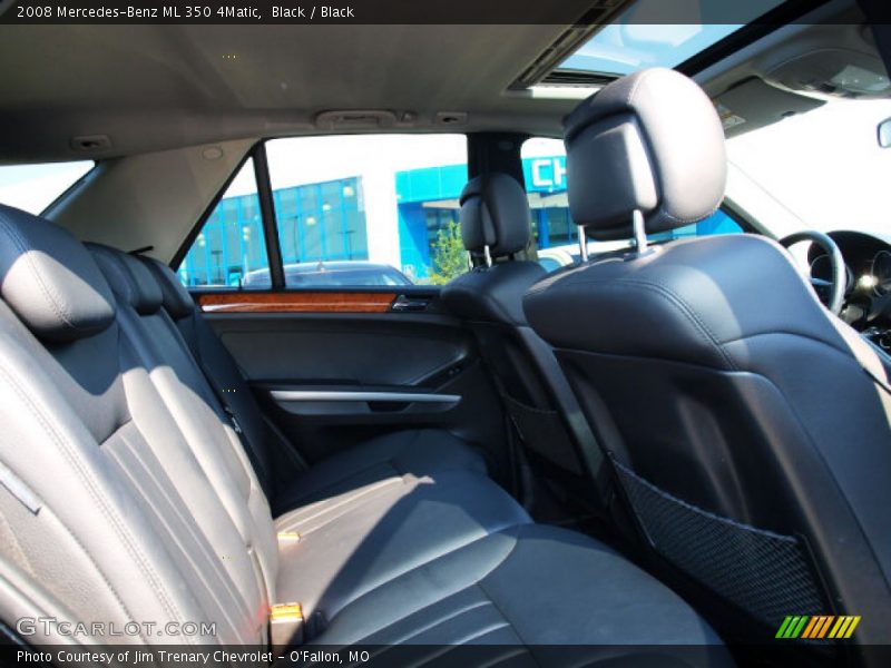 Black / Black 2008 Mercedes-Benz ML 350 4Matic