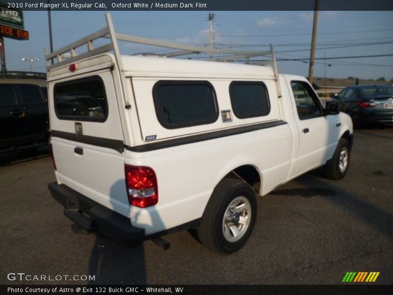 Oxford White / Medium Dark Flint 2010 Ford Ranger XL Regular Cab