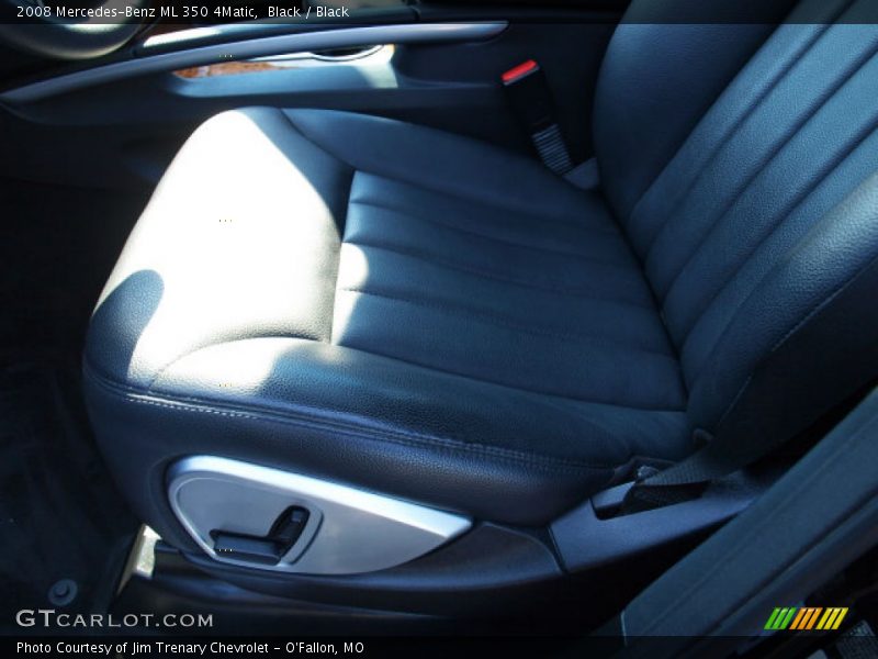 Black / Black 2008 Mercedes-Benz ML 350 4Matic