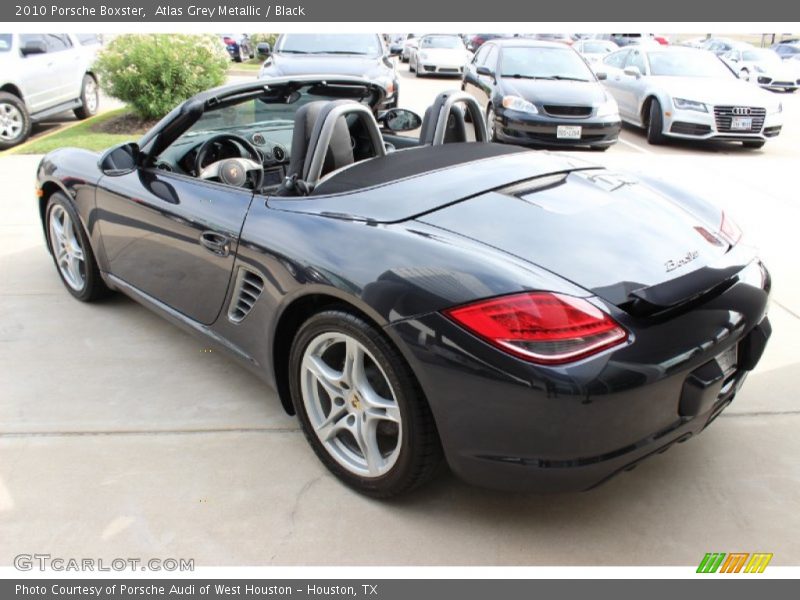Atlas Grey Metallic / Black 2010 Porsche Boxster