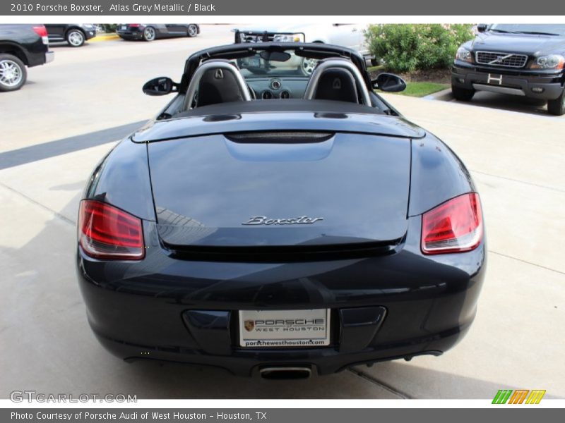 Atlas Grey Metallic / Black 2010 Porsche Boxster