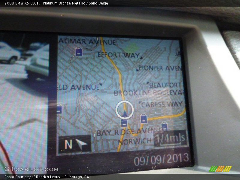 Navigation of 2008 X5 3.0si