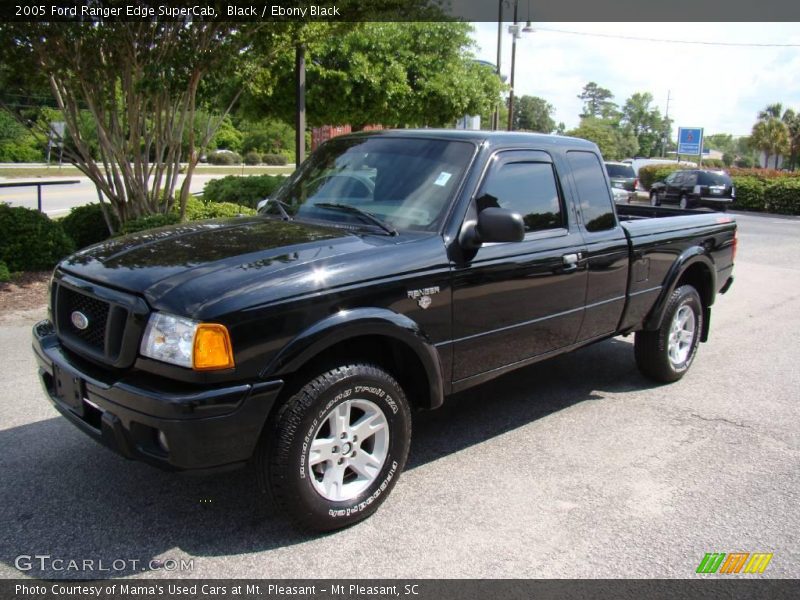 Black / Ebony Black 2005 Ford Ranger Edge SuperCab