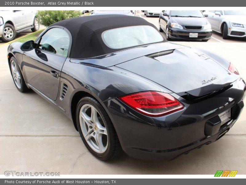 Atlas Grey Metallic / Black 2010 Porsche Boxster