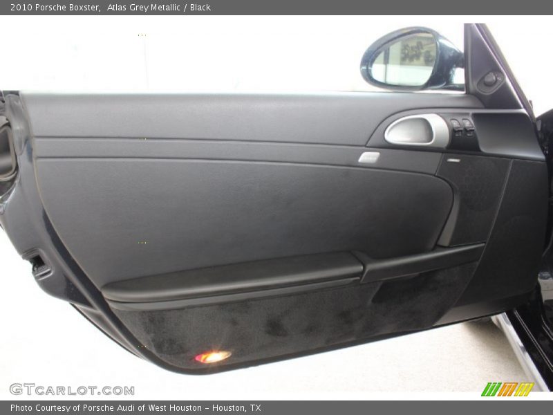 Atlas Grey Metallic / Black 2010 Porsche Boxster