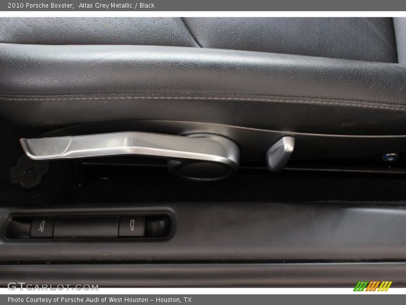 Atlas Grey Metallic / Black 2010 Porsche Boxster
